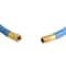 Continental 3/4" x 75' Blue EPDM Rubber Air Hose, 300 PSI, 3/4" MNPT x FNPSM HZU07530-75-31 - alternate 2